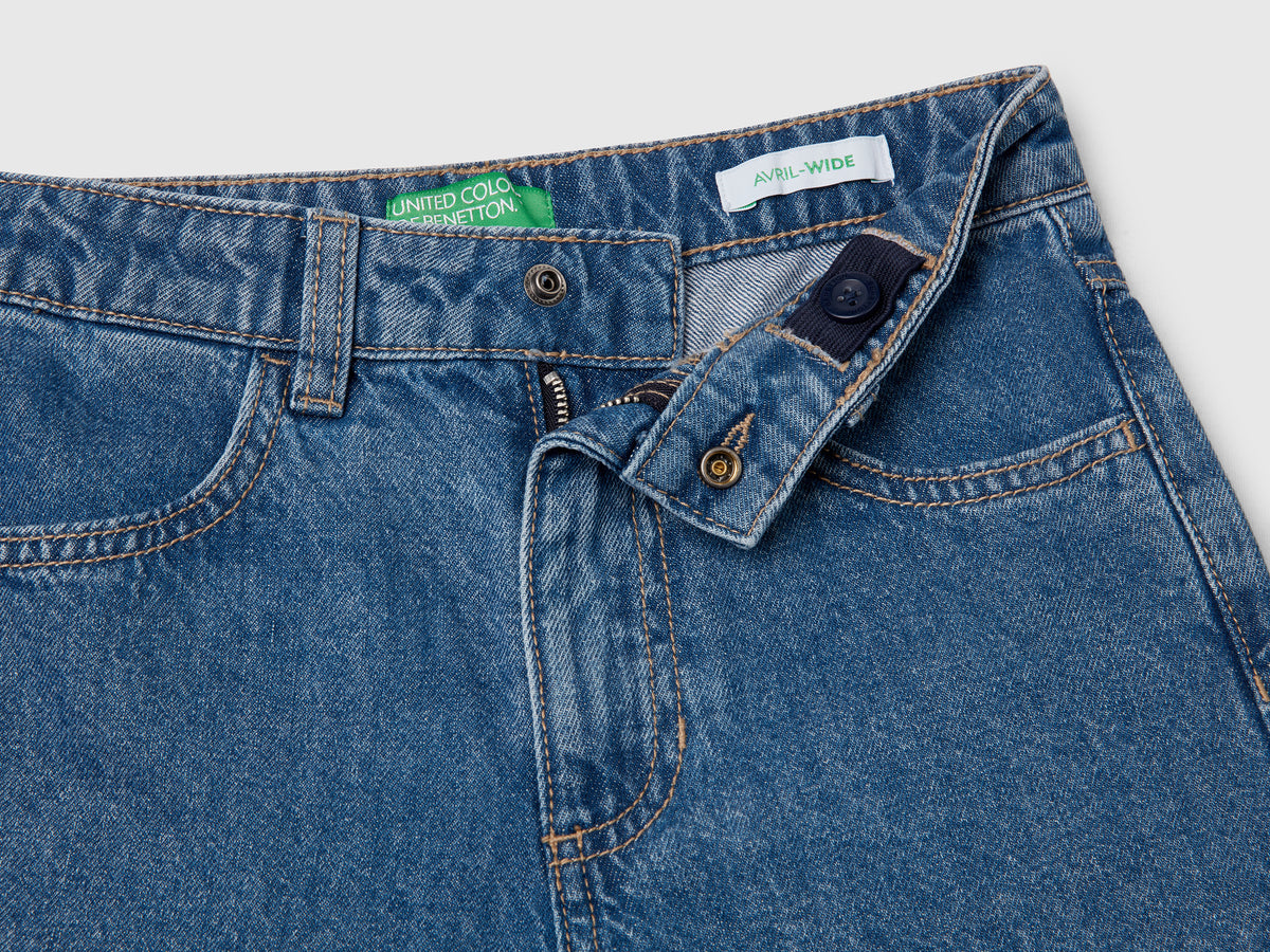 Jeans cargo wide fit