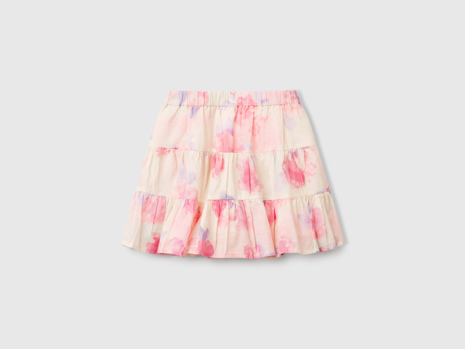 Minigonna fantasia da bimba multi-color 2 | Benetton Outlet
