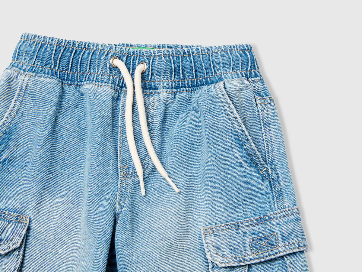 Bermuda cargo con coulisse