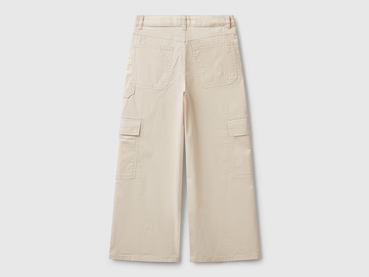 Pantaloni cargo wide fit