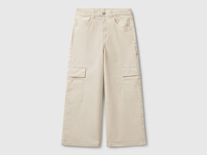 Pantaloni cargo wide fit