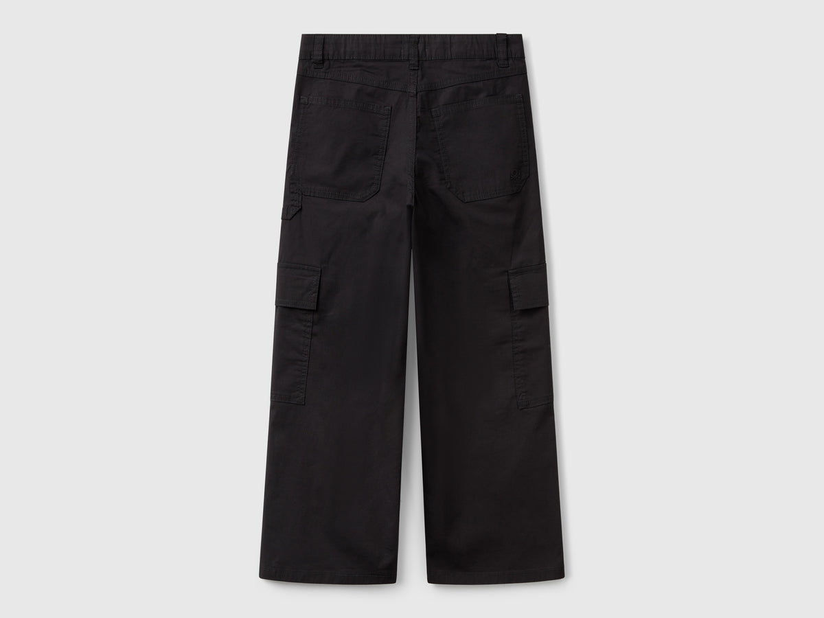 Pantaloni cargo wide fit
