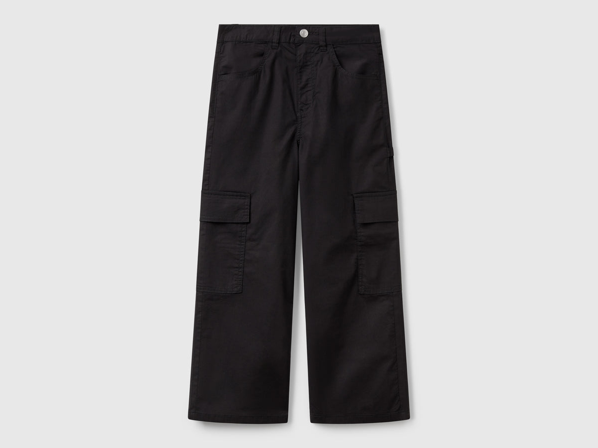 Pantaloni cargo wide fit