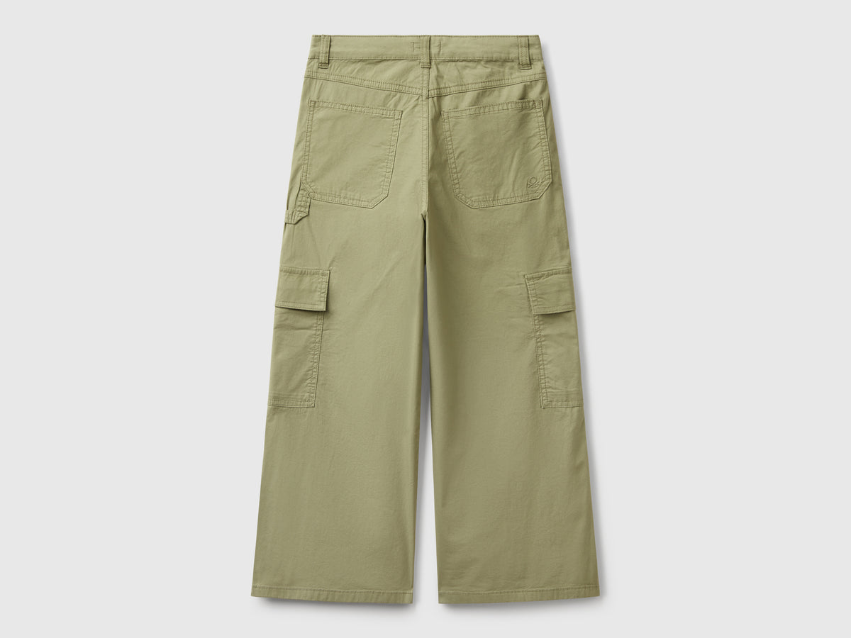 Pantaloni cargo wide fit