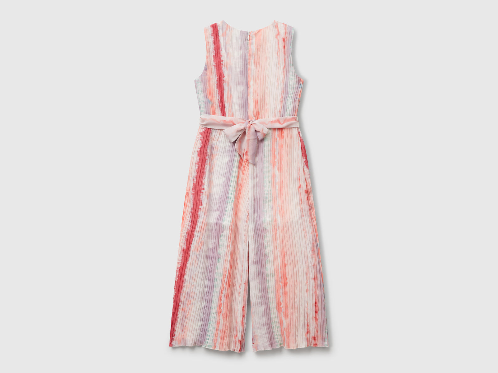 Tuta plissettata fantasia da bambina multi-color 2 | Benetton Outlet