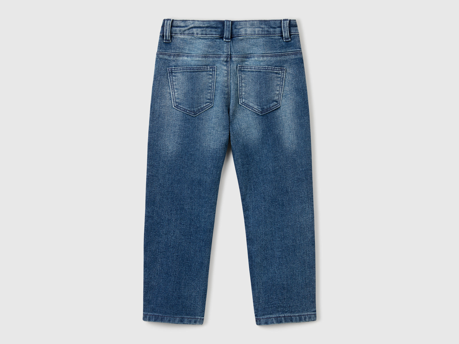 Jeans straight leg da bimba blu 2 | Benetton Outlet