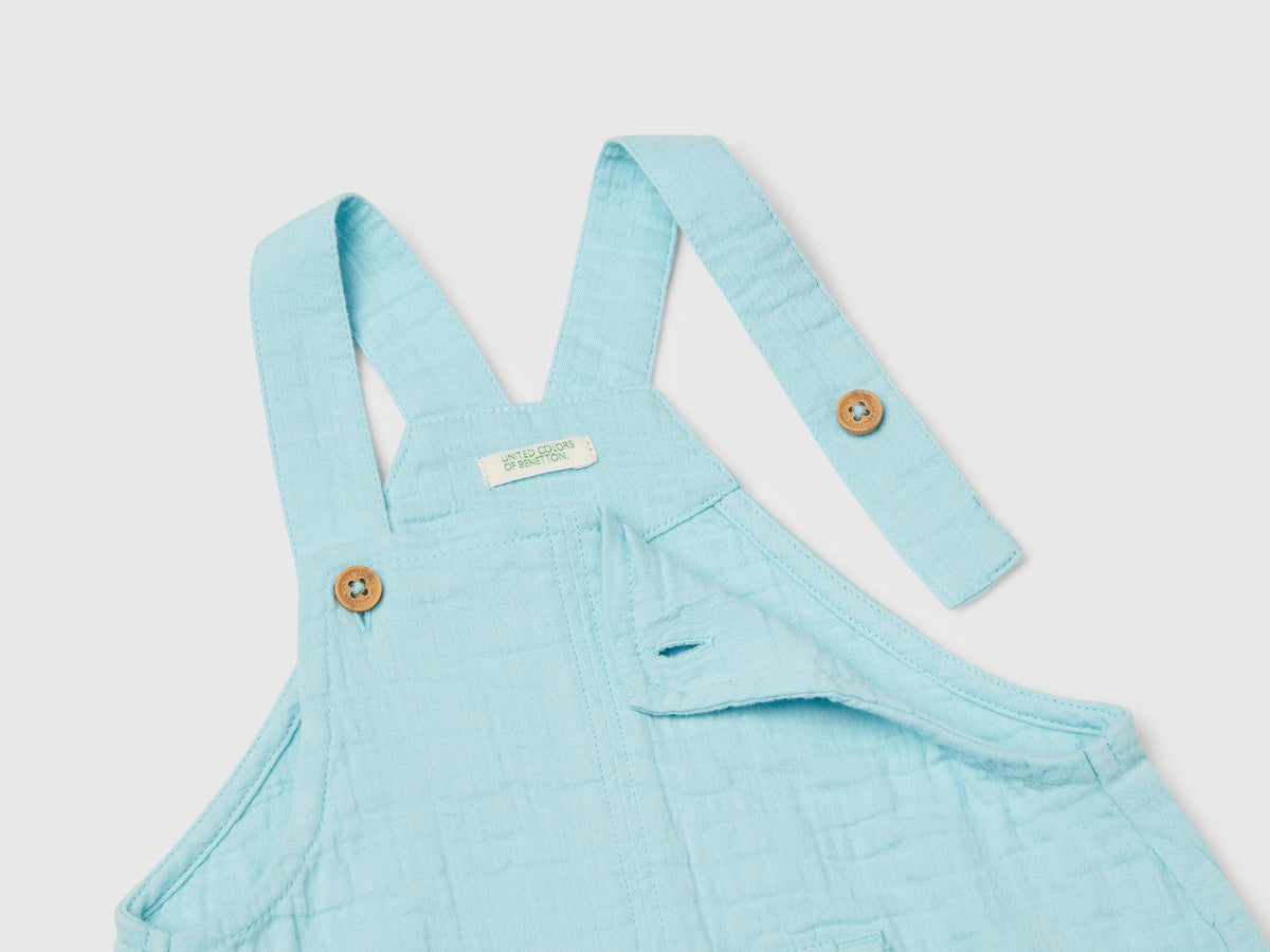 Salopette in cotone leggero