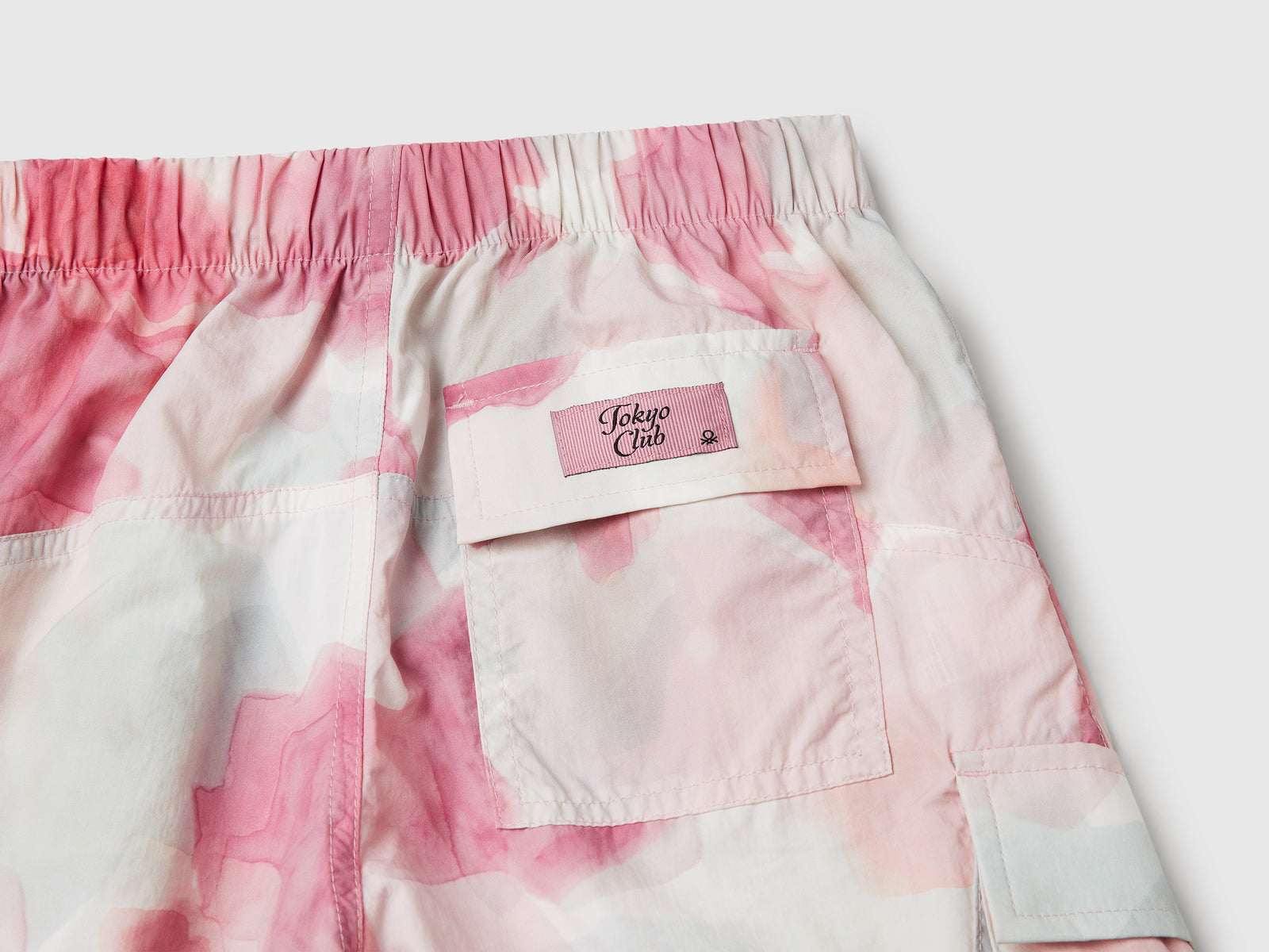 Pantaloni parachute con stampa fantasia da bambina multi-color 3 | Benetton Outlet