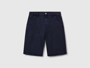 Bermuda regular fit effetto denim