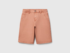 Bermuda regular fit effetto denim