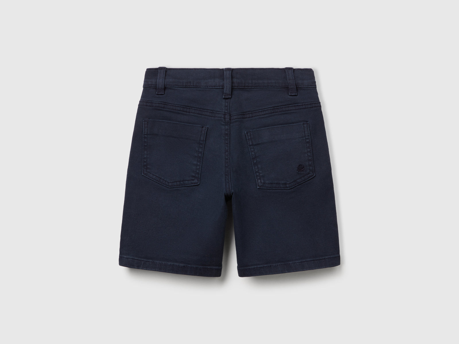 Bermuda slim fit da bimbo blu scuro 2 | Benetton Outlet