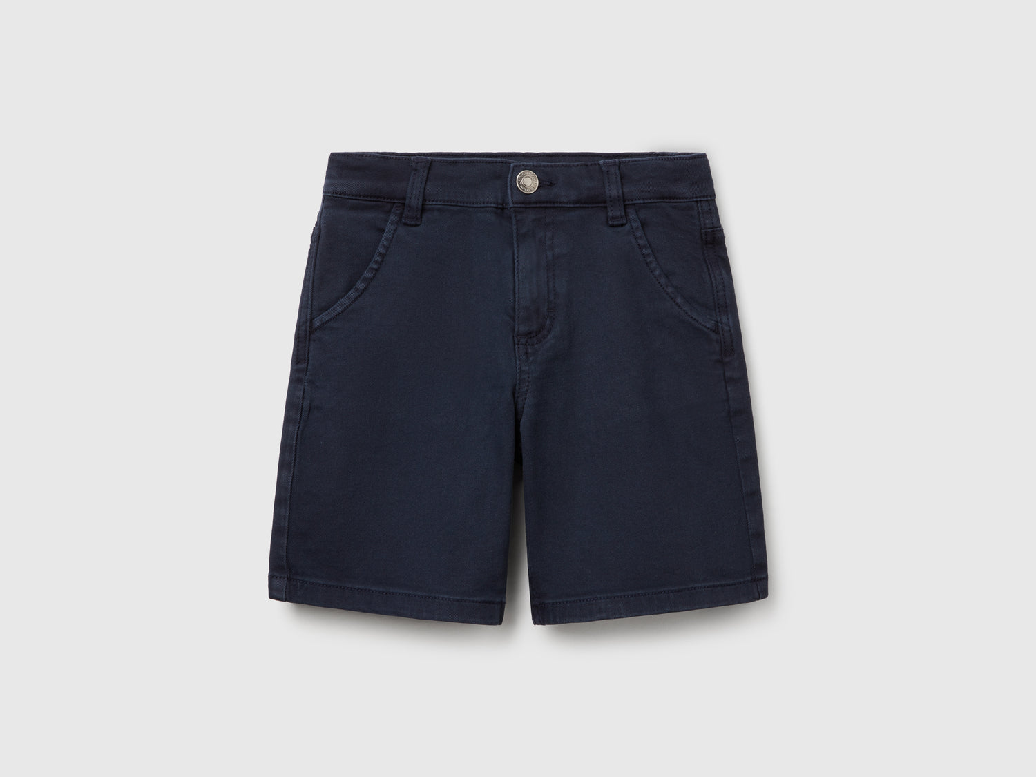 Bermuda slim fit da bimbo blu scuro | Benetton Outlet