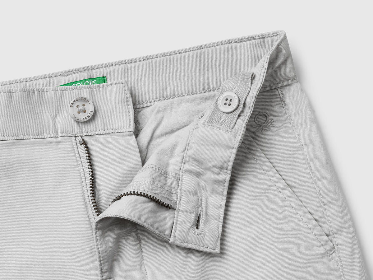Chino slim fit in cotone stretch