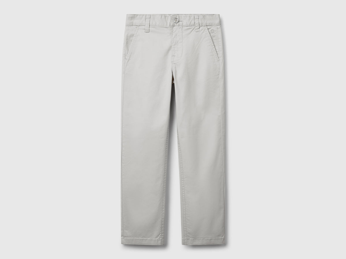 Chino slim fit in cotone stretch