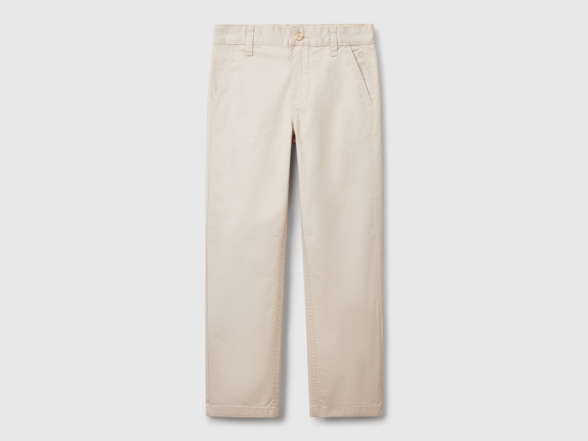Chino slim fit in cotone stretch