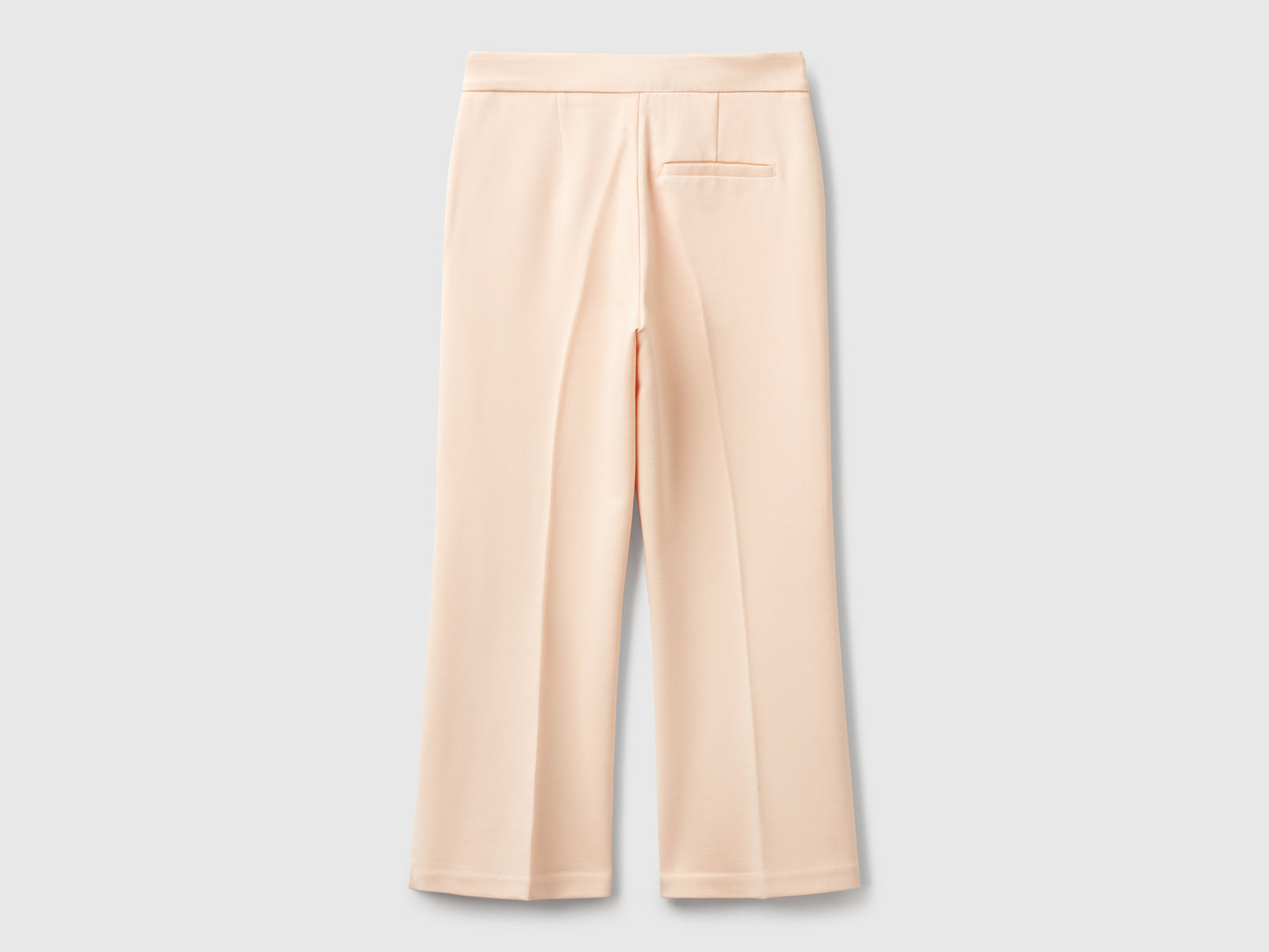Pantaloni eleganti da bambina rosa tenue 2 | Benetton Outlet