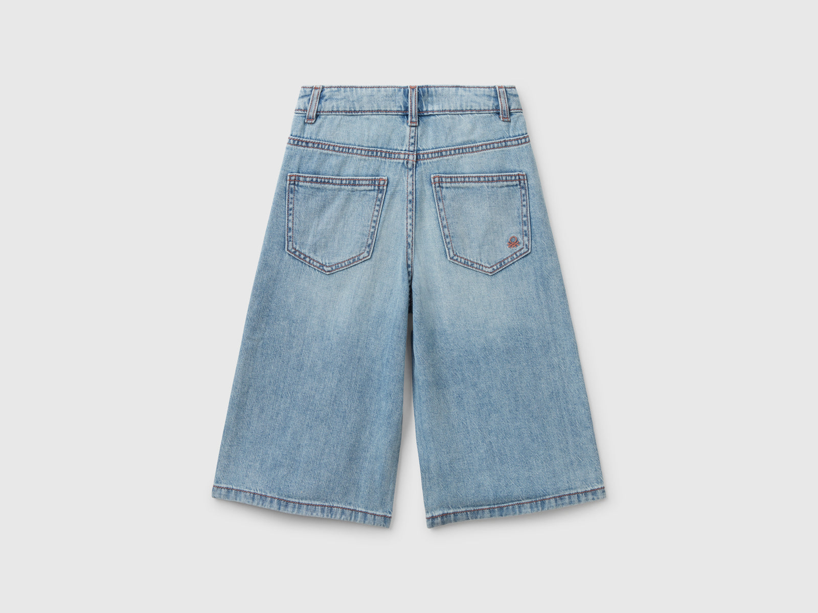 Jeans in Denim Tencel™ da bambina blu 2 | Benetton Outlet