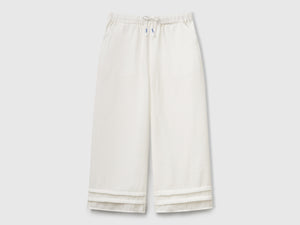 Pantaloni in misto viscosa