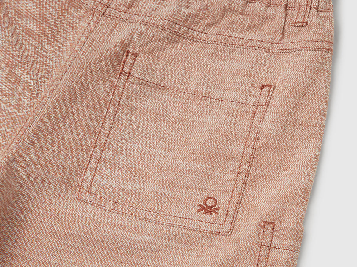 Pantaloni corti 100% cotone