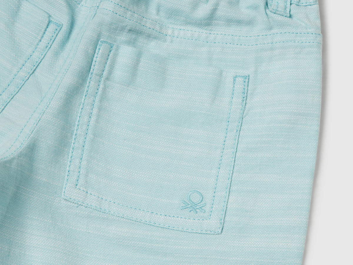 Pantaloni corti con coulisse