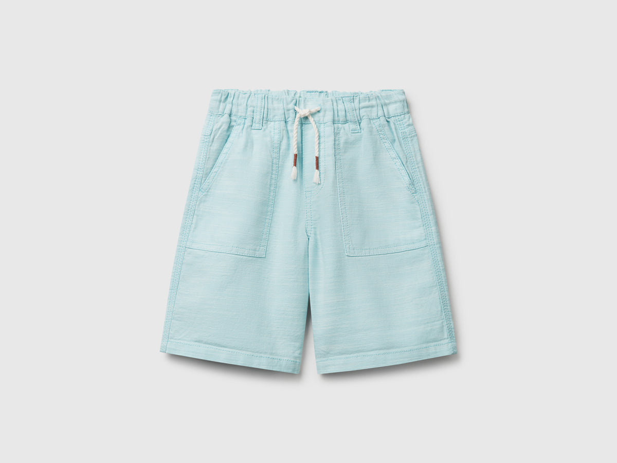 Pantaloni corti con coulisse