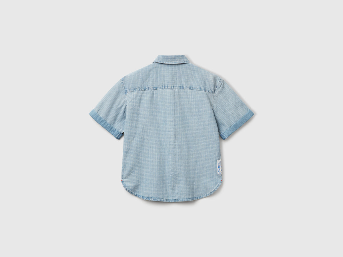 Camicia a quadri con tasche