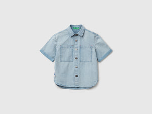 Camicia a quadri con tasche