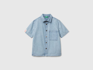 Camicia a quadri in puro cotone