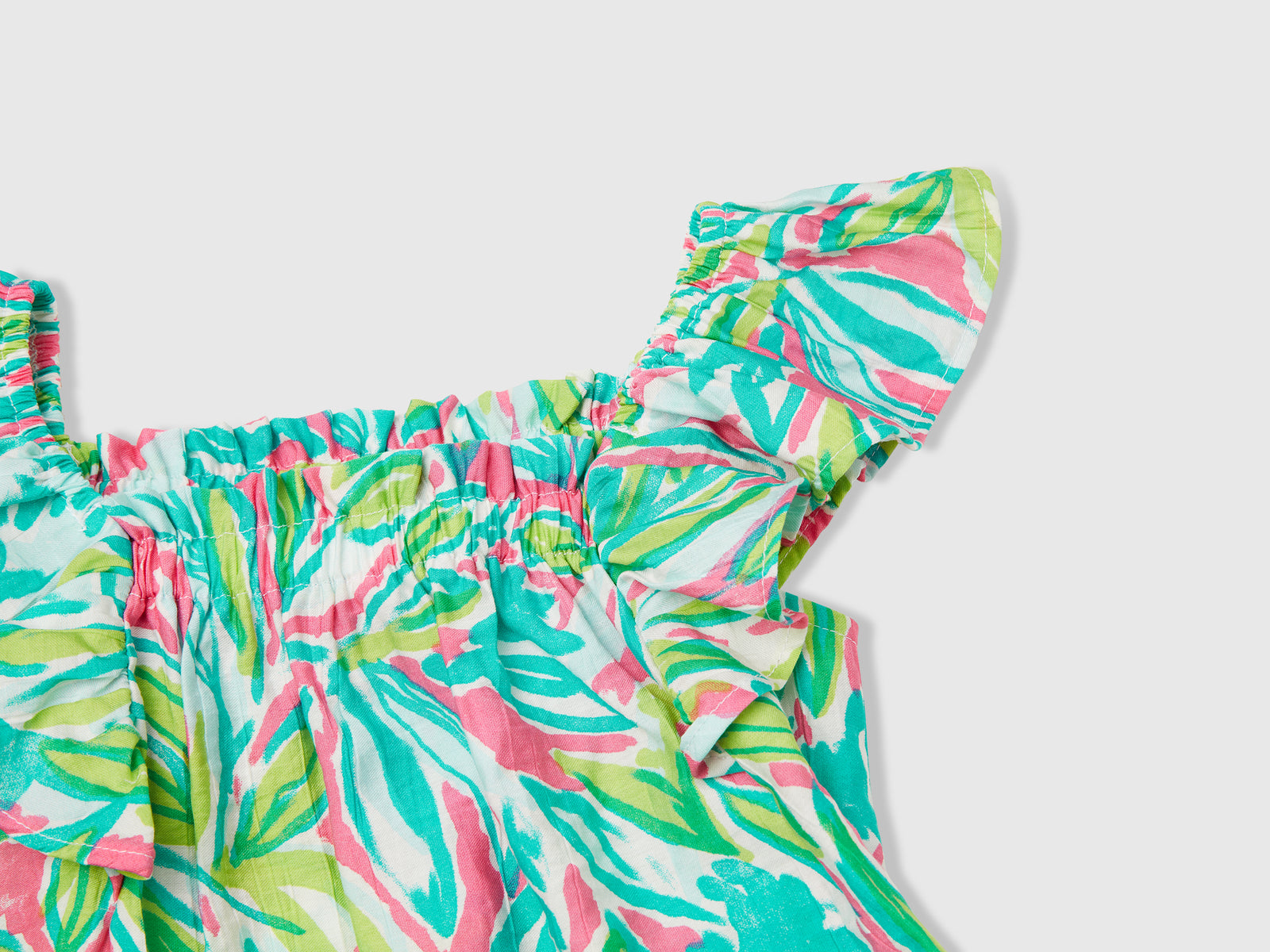 Top con stampa floreale da bimba multi-color 3 | Benetton Outlet