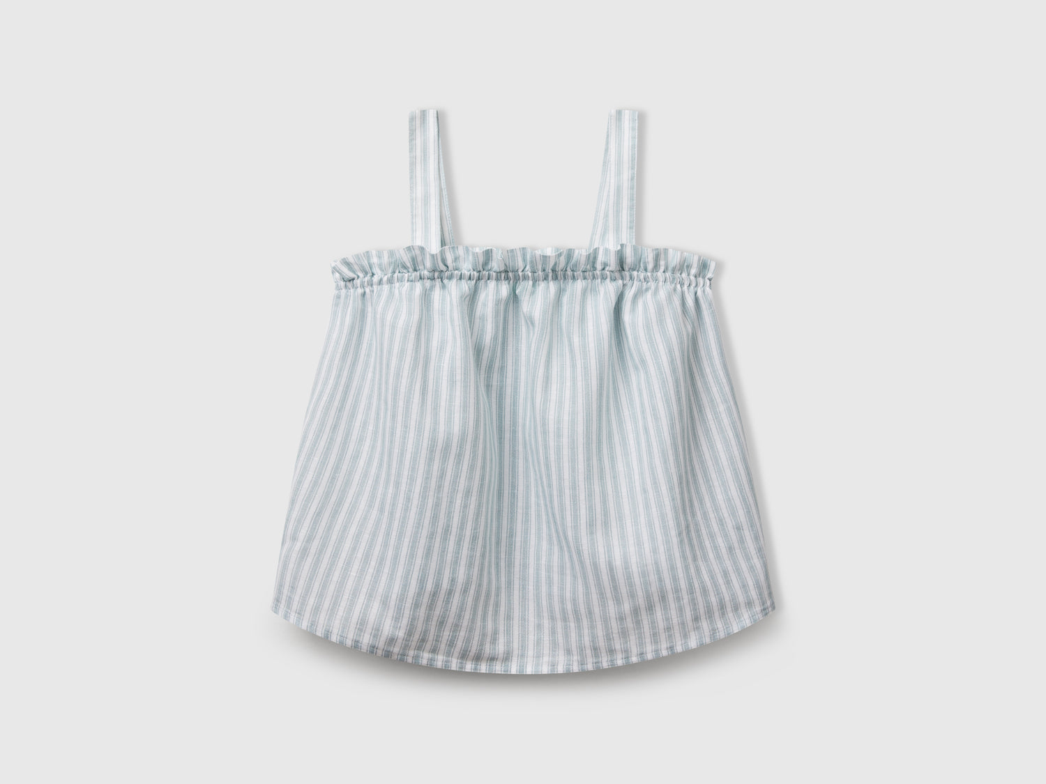 Top a righe da bambina avio | Benetton Outlet