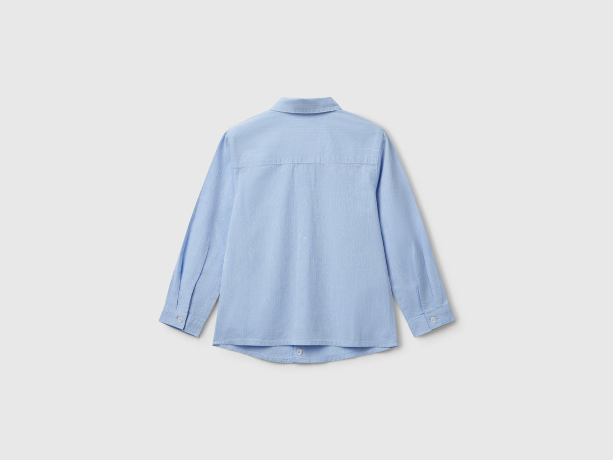 Camicia classica in puro cotone