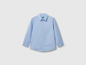 Camicia classica in puro cotone