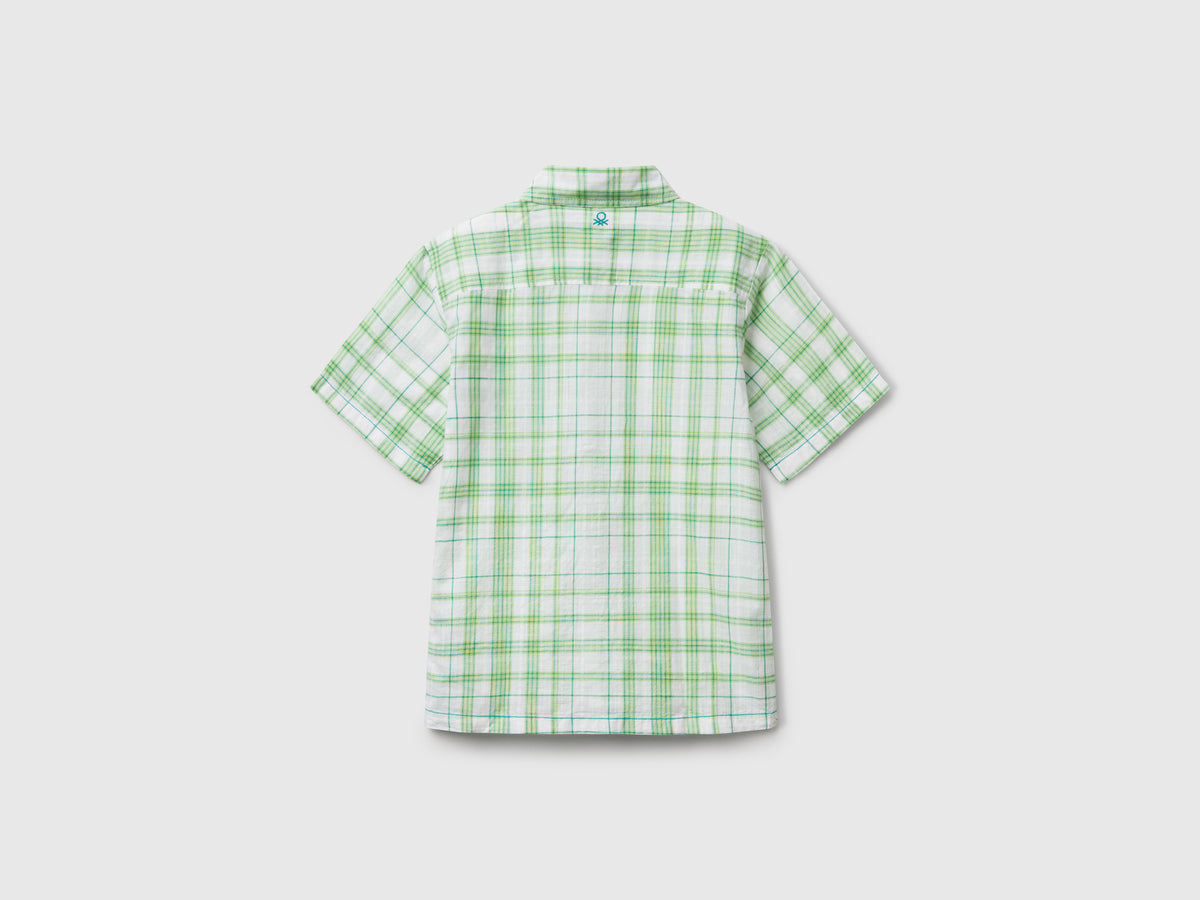 Camicia over fit a quadri