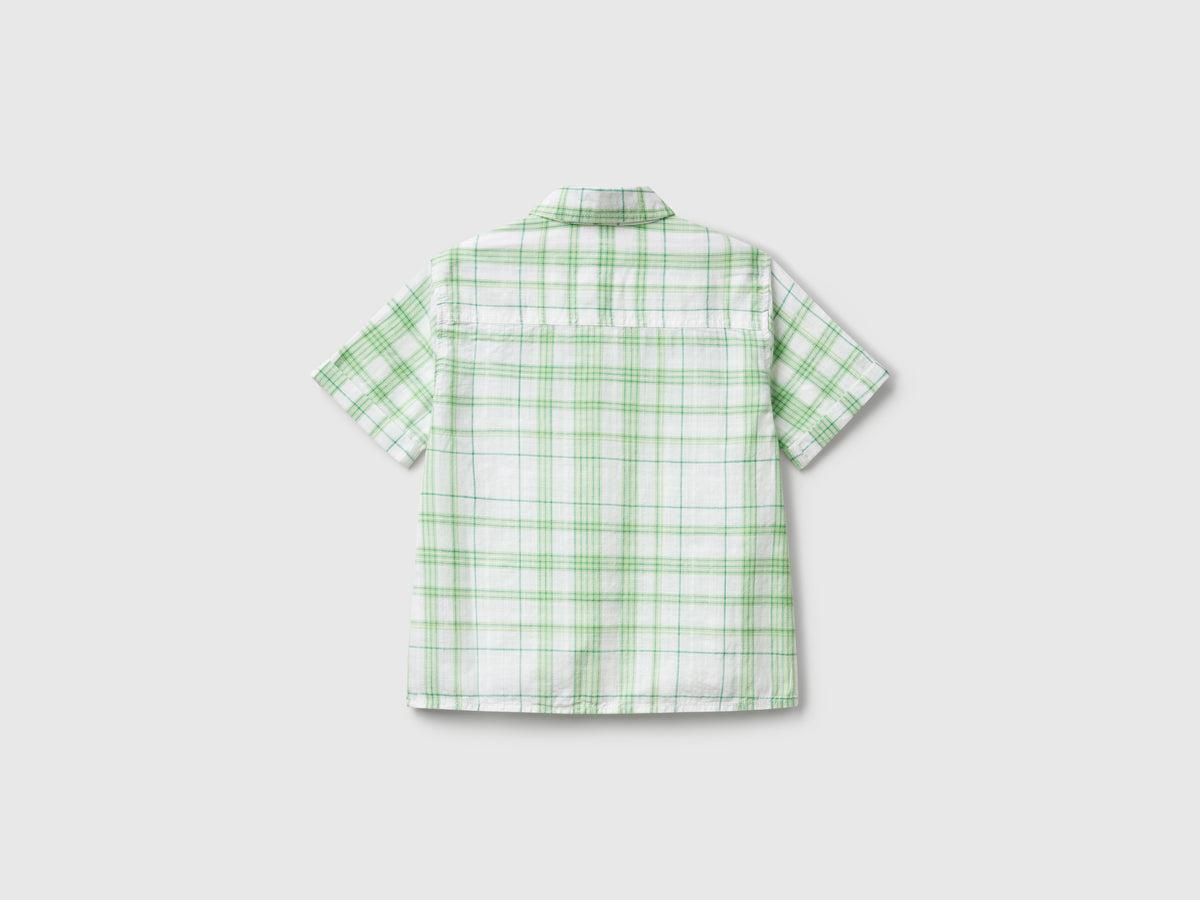 Camicia a quadri 100% cotone