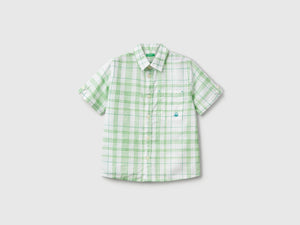 Camicia a quadri 100% cotone