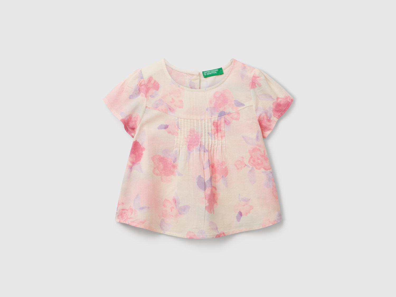 Blusa fantasia da bimba rosa | Benetton Outlet