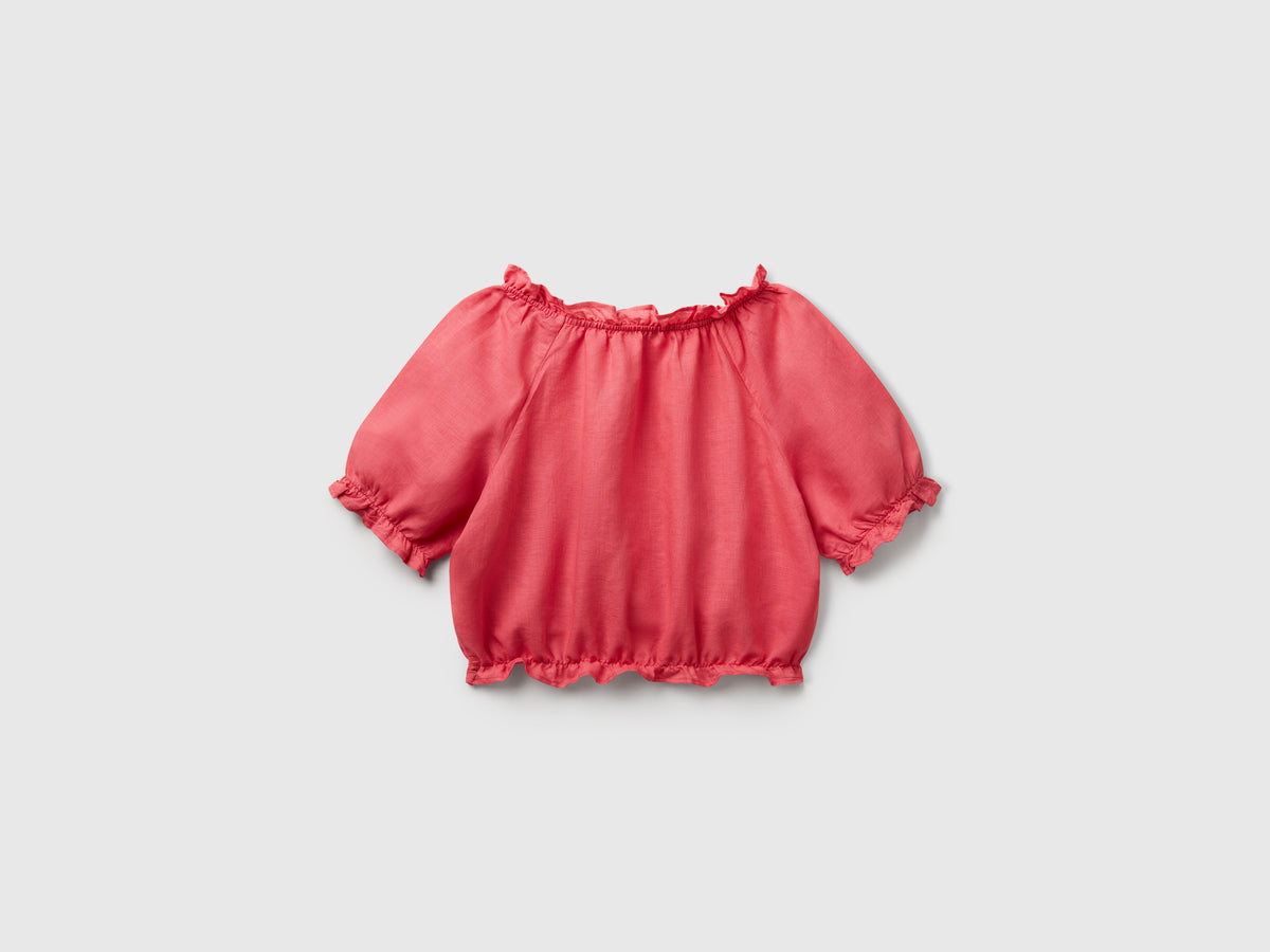 Blusa a manica corta