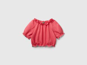 Blusa a manica corta
