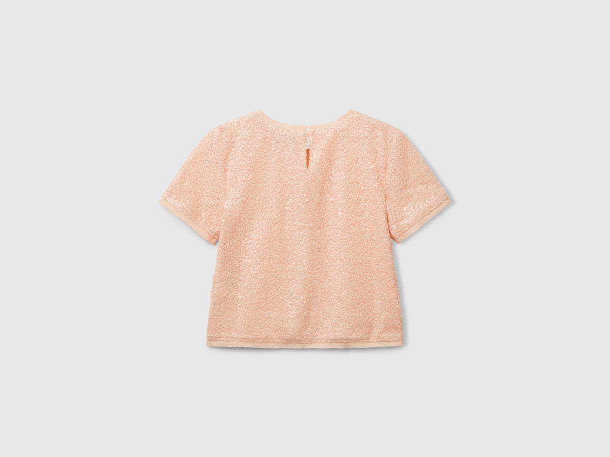 Top con paillettes