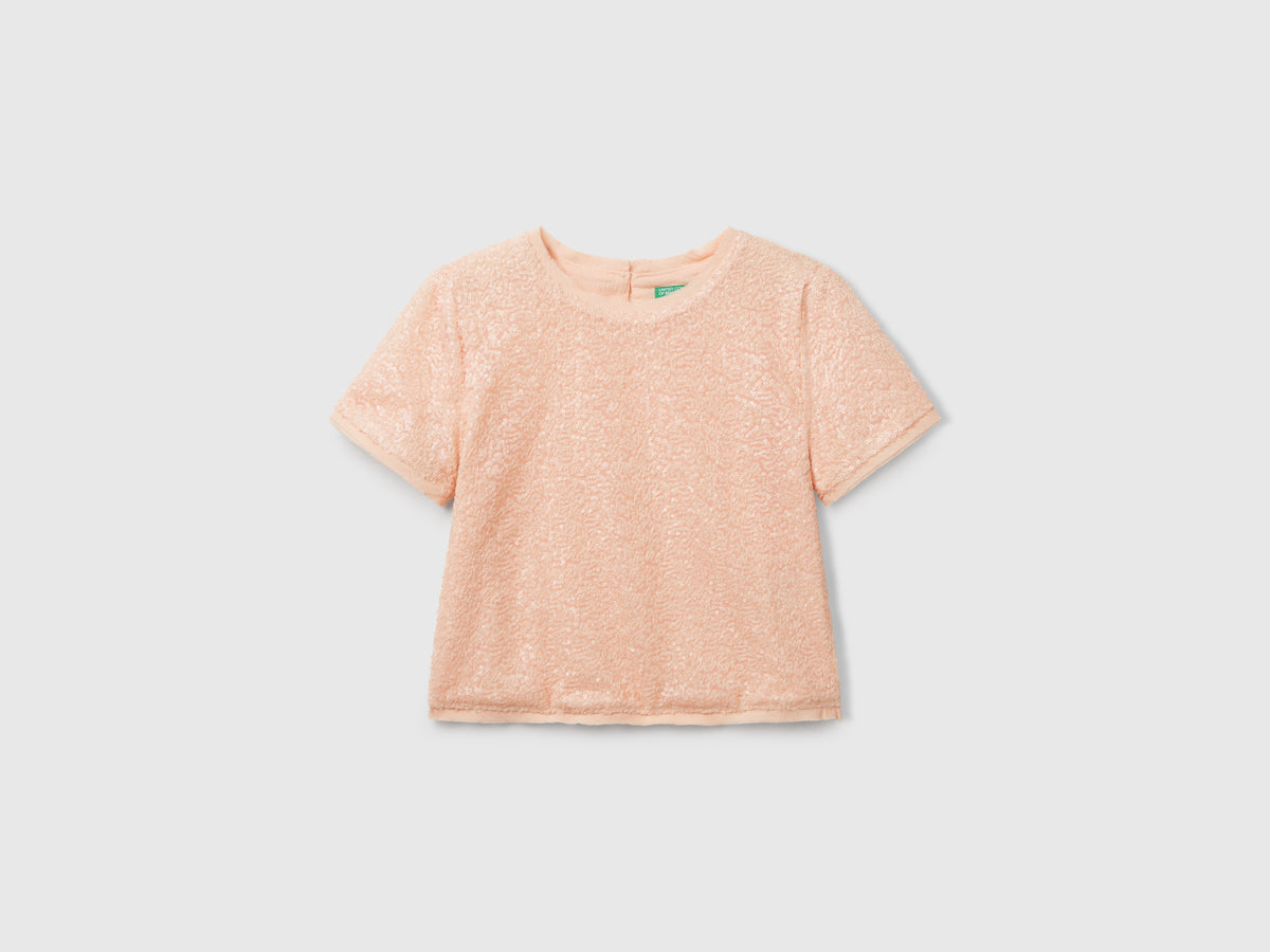 Top con paillettes