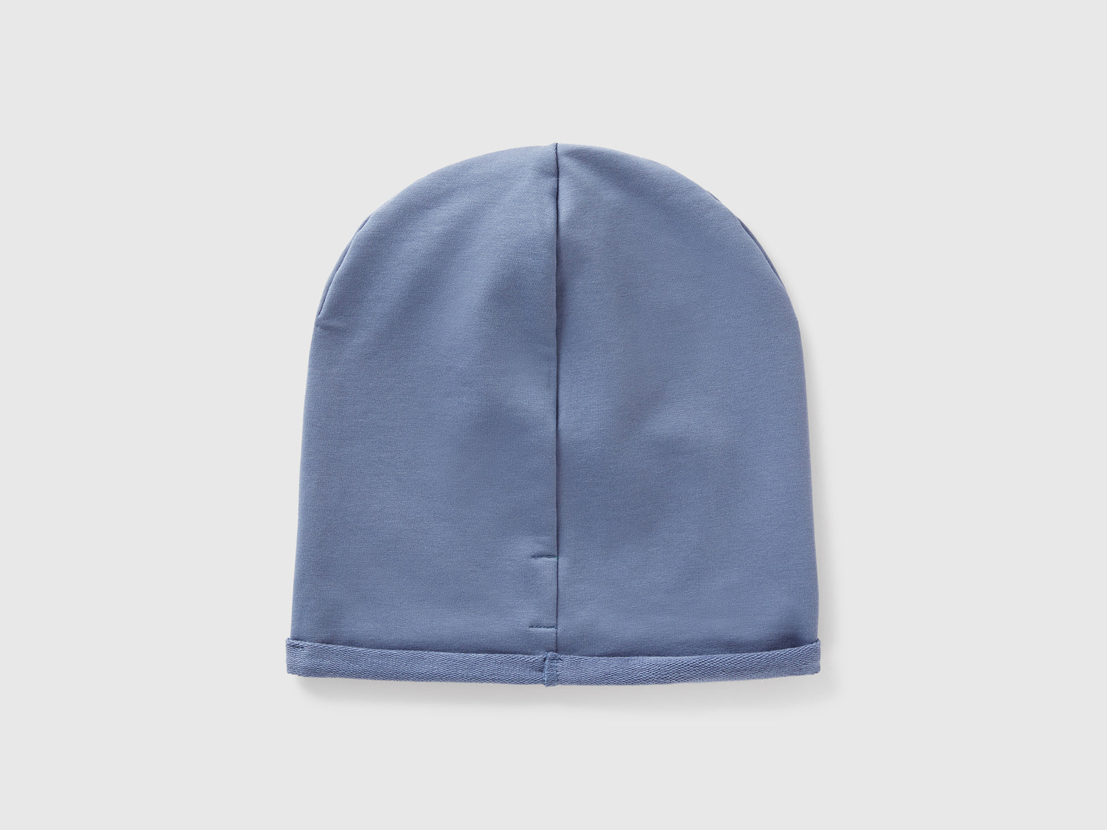 Cuffietta in cotone stretch da bambino azzurro 2 | Benetton Outlet