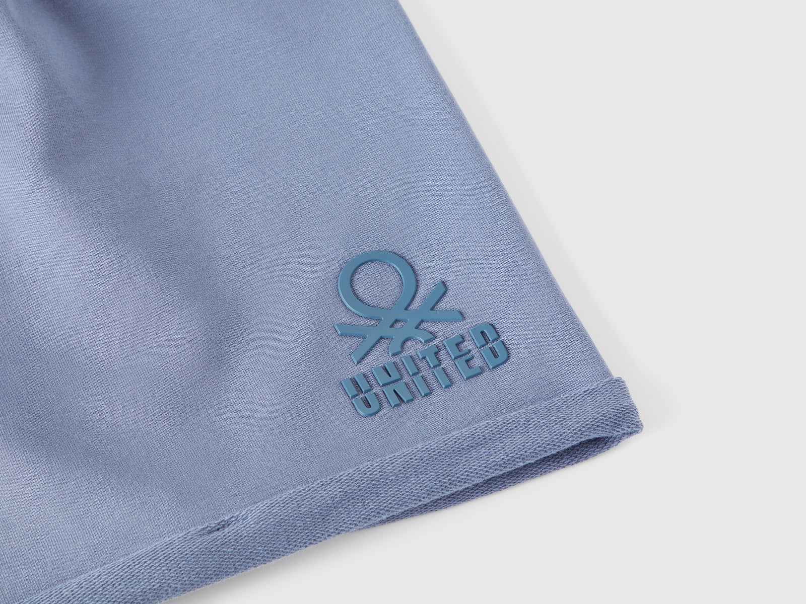 Cuffietta in cotone stretch da bambino azzurro 3 | Benetton Outlet