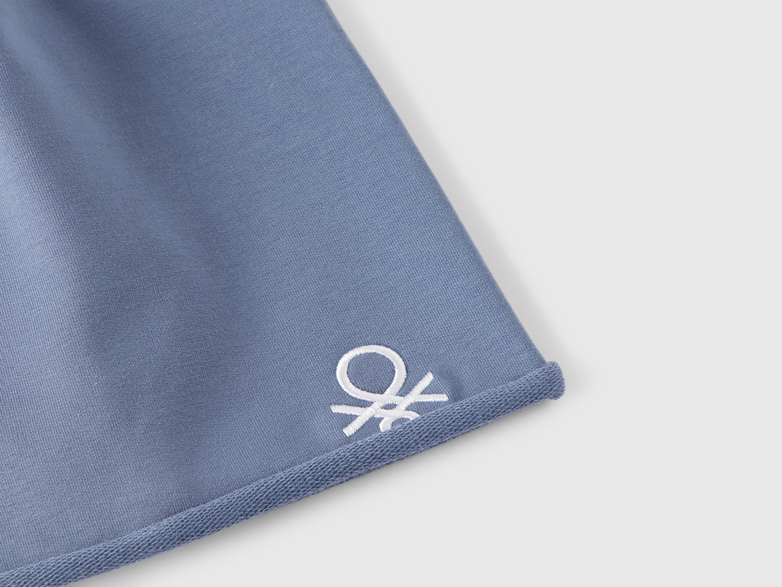 Cuffietta in cotone stretch da bimbo azzurro 3 | Benetton Outlet