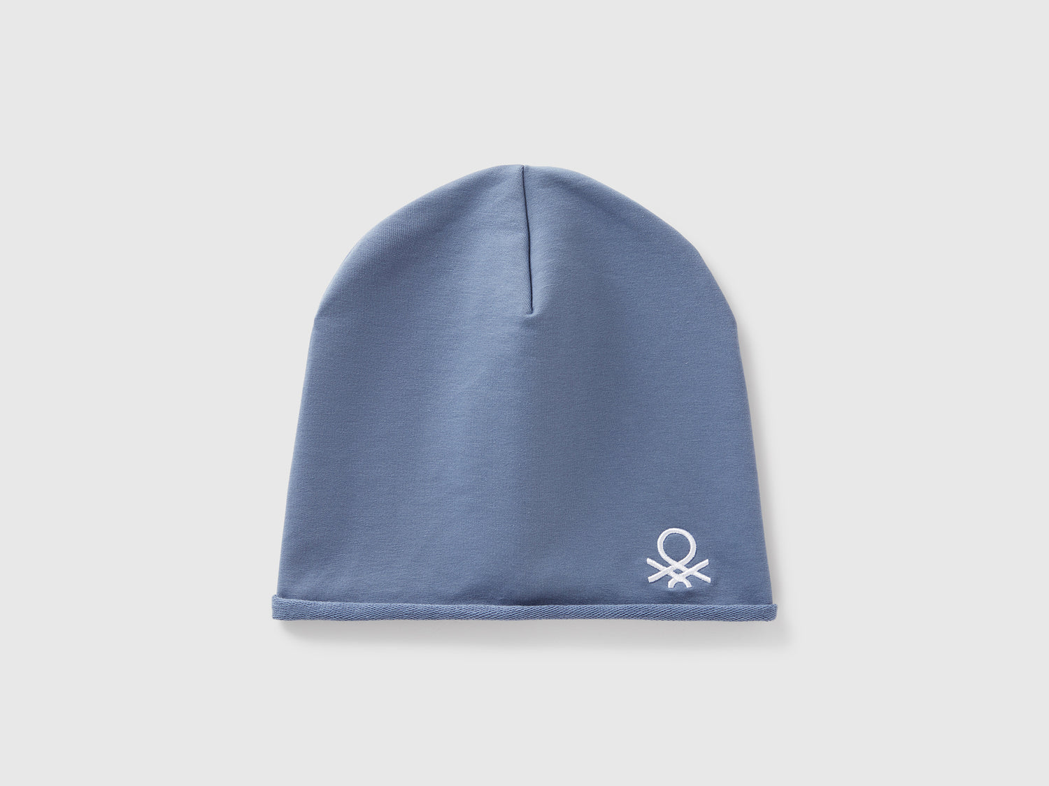 Cuffietta in cotone stretch da bimbo azzurro | Benetton Outlet