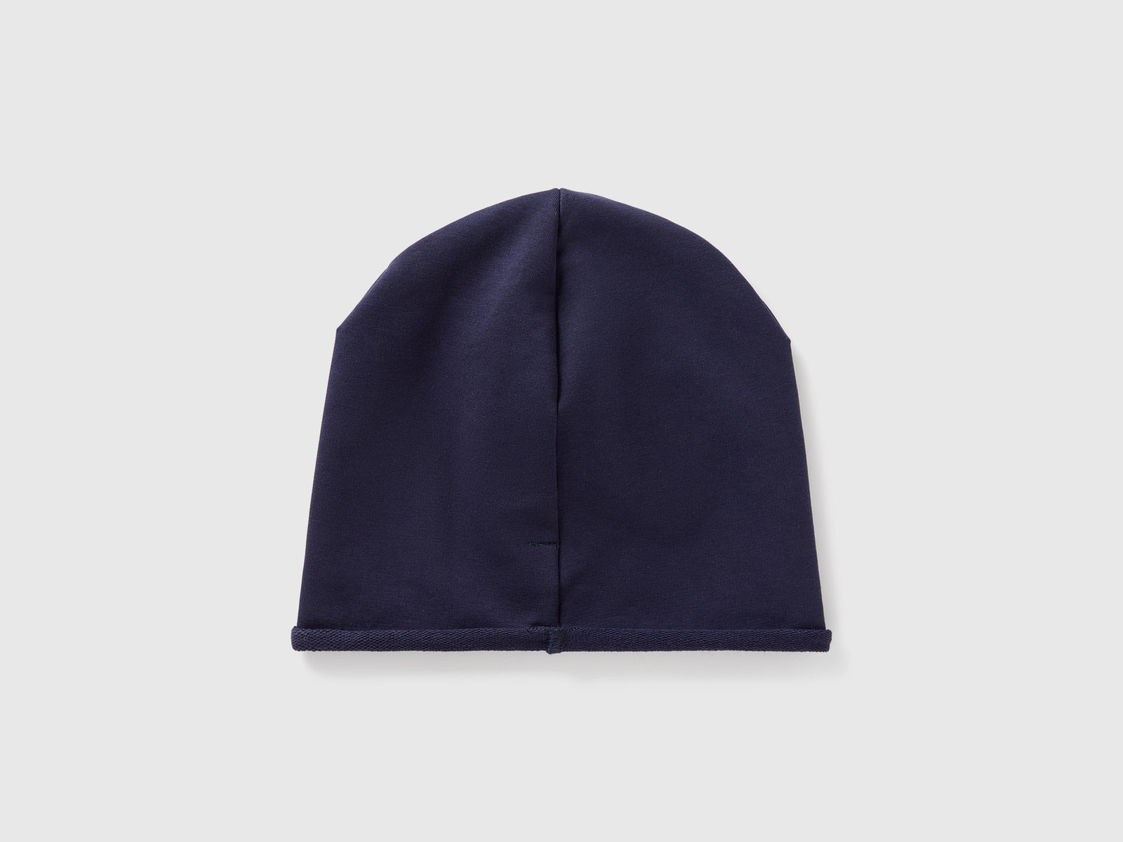 Cuffietta in cotone stretch da bimbo blu scuro 2 | Benetton Outlet