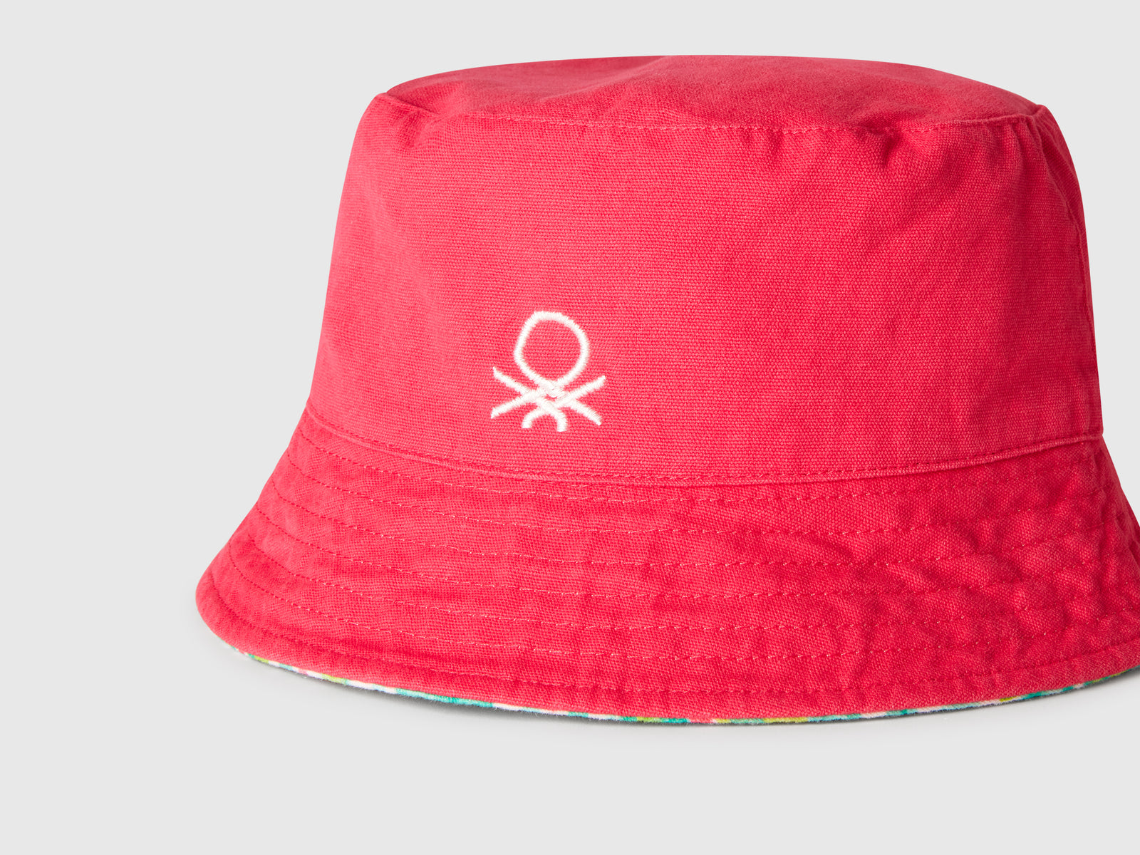 Cappello reversibile stile pescatore da bambino fucsia 3 | Benetton Outlet