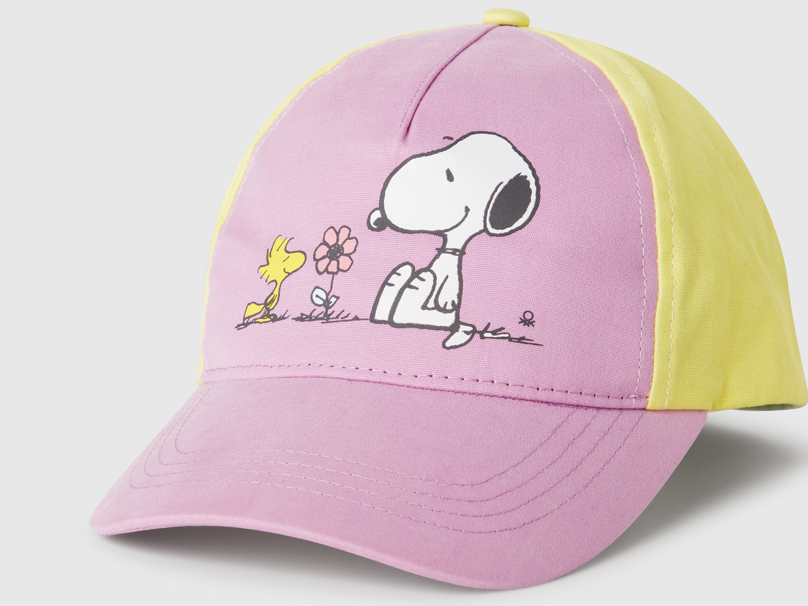 Cappellino Snoopy ©Peanuts da bimbo lilla 3 | Benetton Outlet