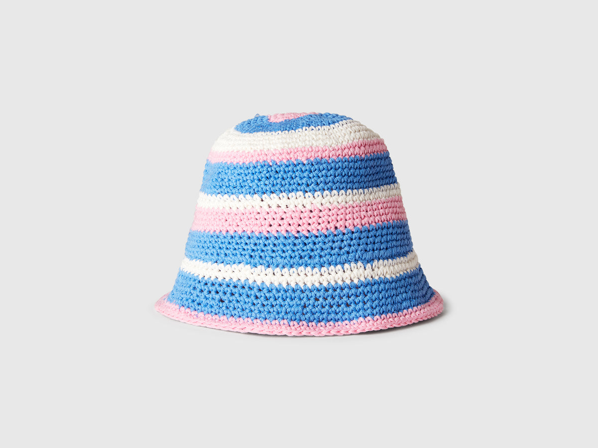 Cappello stile pescatore crochet
