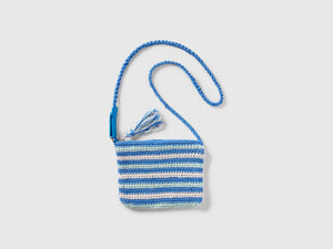 Borsa crochet con nappine