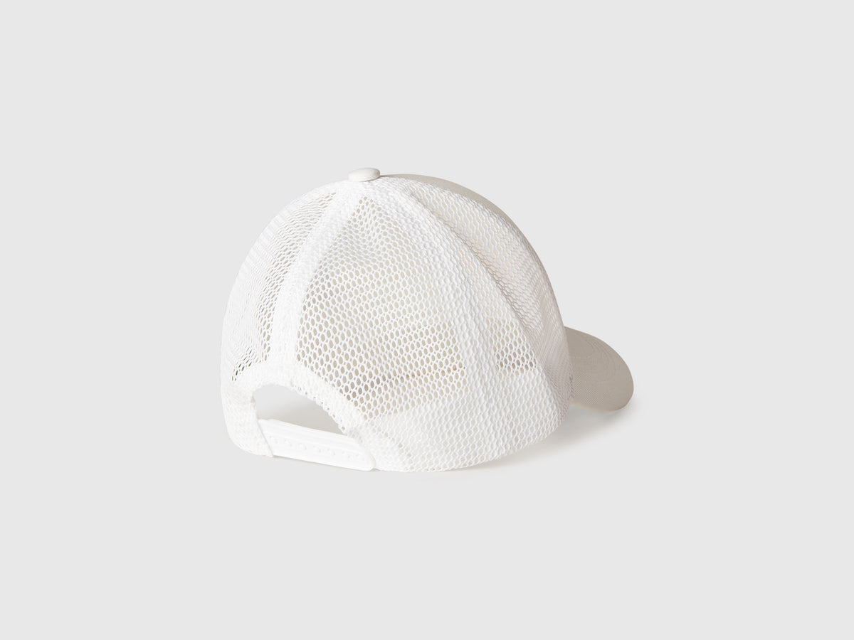 Cappello baseball in cotone e mesh